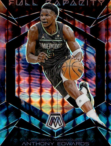 2024-25 Anthony Edwards Panini Mosaic FULL CAPACITY SSP Minnesota Timberwolves #11