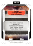 2023 Topps Finest Star Wars Ryder McLaughlin as Wade Resselian Autograph #FA-RW AUTO