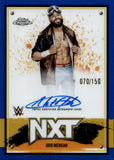 2025 Oro Mensah Topps Chrome NXT BLUE REFRACTOR AUTO 70/150 #NXT-ORO