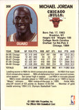 1989-90 Michael Jordan NBA Hoops Chicago Bulls #200 9
