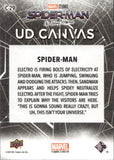 2023 Spider-Man Upper Deck Spider-Man No Way Home UD CANVAS BLACK 8/99 #C-29