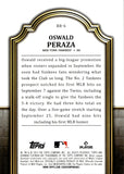 2023 Oswald Peraza Bowman Platinum ORANGE RENOWNED ROOKIE 04/25 RC #RR-6 New York Yankees