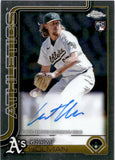 2025 Grant Holman Topps Chrome ROOKIE AUTOGRAPH RC AUTO #RA-GHO Oakland A's