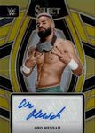 2024 Oro Mensah Panini Select SIGNATURE SELECTIONS GOLD PRIZMS AUTO 7/10 #SL-ORM