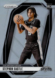 2024-25 Stephon Castle Panini Prizm SILVER ROOKIE San Antonio Spurs #234