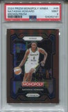 2024 Natasha Howard Panini WNBA Prizm Monopoly BROWN PRIZM 150/249 PSA 9 #49 DALLAS WINGS 2141