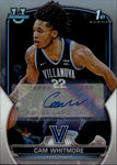 2023 Cam Whitmore Topps Bowman University CHROME REFRACTOR 1ST BOWMAN AUTO 310/499 Washington Wizards #22 2