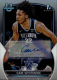 2023 Cam Whitmore Topps Bowman University CHROME REFRACTOR 1ST BOWMAN AUTO 310/499 Washington Wizards #22 2