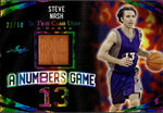 2024 Steve Nash Leaf In the Game Used A NUMBERS GAME JERSEY 22/50 Phoenix Suns #ANG-54