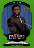 2022 Chadwick Boseman as Black Panther Upper Deck Allure GREEN QUARTZ 78/99 #53