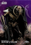 2025 General Grievous Topps Chrome KAMINO PURPLE REFRACTOR 11/199 #49