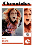 2023 Becky Lynch Panini Chronicles BLUE 69/99 #4