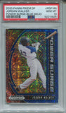 2020 Jordan Walker Panini Prizm Draft Picks POWER SURGE BLUE MOJO PSA 10 #PDP169 St. Louis Cardinals 1825