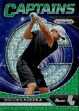 2024 Brooks Koepka Panini Prizm CAPTAINS GREEN MOJO 45/54 Smash GC #72