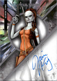 2022 Jaime King as Aurra Sing Autograph Topps Star Wars Masterwork #MWA-JK AUTO 3