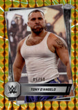 2025 Tony D'Angelo Topps Chrome GOLD GEOMETRIC 5/50 #57