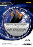 2024 Brooks Koepka Panini Prizm CAPTAINS GREEN MOJO 45/54 Smash GC #72
