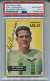 1955 Bob Thomason Bowman PSA/DNA AUTHENTIC AUTO AUTOGRAPH #115 Philadelphia Eagles 6387
