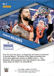 2023 Roman Reigns Donruss Elite ORANGE SPELLBOUND LETTER "O" 07/49  #2 Friday Night Smackdown
