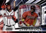 2023 Ronald Acuna Jr. Topps Stadium Club INSTAVISION #IV-RA Atlanta Braves 1