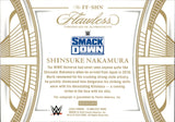 2024 Shinsuke Nakamura Panini Flawless WWE FINISHING MOVES AUTO 15/25 AUTOGRAPH #FF-SHN Friday Night Smackdown