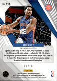 2023-24 Jaden Ivey Panini Phoenix GOLD 03/10 #148 Detroit Pistons