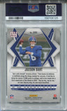 2025 Jaxson Dart Panini Phoenix YELLOW MOJO ROOKIE 26/35 RC PSA 10 #200 New York Giants 6125