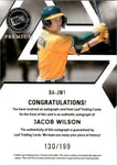2024 Jacob Wilson Leaf Press Pass Premium ROOKIE AUTO 130/199 AUTOGRAPH RC #BA-JW1 Oakland A's