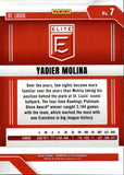 2026 Yadier Molina Donruss Elite STATUS RED EXPLOSION 248/499 #7 St. Louis Cardinals