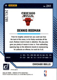 2024-25 Dennis Rodman Donruss Optic LEGENDS ORANGE HYPER 243/299 #241 Chicago Bulls HOF