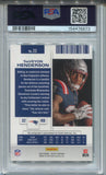 2025 TreVeyon Henderson Panini Select CONTENDERS ROOKIE TICKET AUTO AUTOGRAPH RC PSA 10 #23 New England Patriots 6873