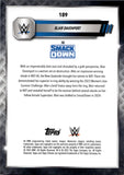 2025 Blair Davenport Topps Chrome WWE PURPLE GEOMETRIC REFRACTOR 03/10 #189 Friday Night Smackdown