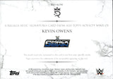 2025 Kevin Owens Topps Royalty WWE REGALIA RELIC DUAL SHIRT AUTO 80/99 AUTOGRAPH RELIC #RES-KOW Friday Night Smackdown