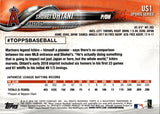 2018 Shohei Ohtani Topps Update ROOKIE RC #US1 Anaheim Angels