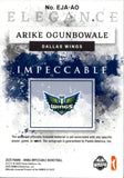 2025 Arike Ogunbowale Panini Impeccable WNBA ELEGANCE JERSEY AUTO 44/99 AUTOGRAPH RELIC #EJA-AO Dallas Wings