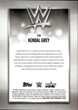 2026 Kendal Grey Topps Chrome Sapphire Edition WWE GOLD REFRACTOR 42/50 #148 NXT