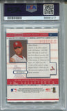 2004 Albert Pujols Donruss TIMELINES PSA 10 #2 St. Louis Cardinals 1217