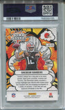2025 Shedeur Sanders Panini Donruss BOMB SQUAD ROOKIE RC PSA 8 #BS-SSS Cleveland Browns 6395