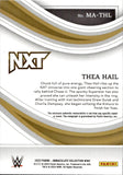 2024 Thea Hail Panini Immaculate WWE SHIRT AUTO 87/99 AUTOGRAPH RELIC #MA-THL NXT