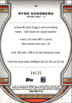 2023 Ryne Sandberg Topps Tribute ORANGE 04/25 #79 Chicago Cubs HOF