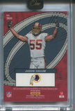 2023 Jason Taylor Panini One BLUE THE ONEDERS AUTO 20/75 AUTOGRAPH #360 Washington Redskins HOF