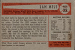 1954 Sam Mele Bowman #22 Chicago White Sox BV $15