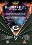 2024 MarShawn Lloyd Panini Phoenix GREEN ROOKIE RISING 04/25 RC #RR-MLD Green Bay Packers