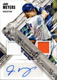 2022 Jake Meyer Panini Diamond Kings ROOKIE DUAL JERSEY AUTO AUTOGRAPH #DMS-ME Houston Astros
