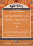 2021 Trevor Lawrence Topps X 1976 THROWBACK ORANEG ROOKIE AUTO 99/99 AUTOGRAPH RC #17-A Jacksonville Jaguars