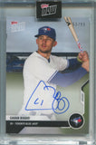 2020 Cavan Biggio Topps Now AUTO 53/99 AUTOGRAPH #0D-65A Toronto Blue Jays