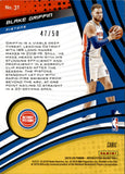 2019-20 Blake Griffin Panini Revolution VORTEX CUBIC 47/50 #31 Detroit Pistons