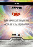 2025 Becky Lynch Topps Chrome WWE WOMEN'S DIVISION GREEN GEOMETRIC REFRACTOR 36/75 #WD-BEC Monday Night Raw