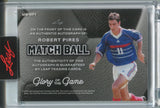 2026 Robert Pires Leaf Glory of the Game HOLO SILVER MATCH BALL AUTO 11/25 AUTOGRAPH #MB-RP1 Arsenal