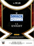 2023 LA Knight Panini Select WWE SELECTIVE SWATCHES HOLO SILVER SHIRT RELIC #SW-LAK Friday Night Smackdown